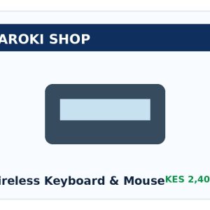 Wireless Keyboard & Mouse